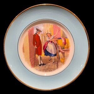 Vintage Pall Mall Ware Collector Plate, Fine Bone China. Made in England